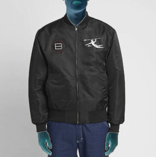 Spine Spark Black Billionaire Boys Club Pure Satin Jacket