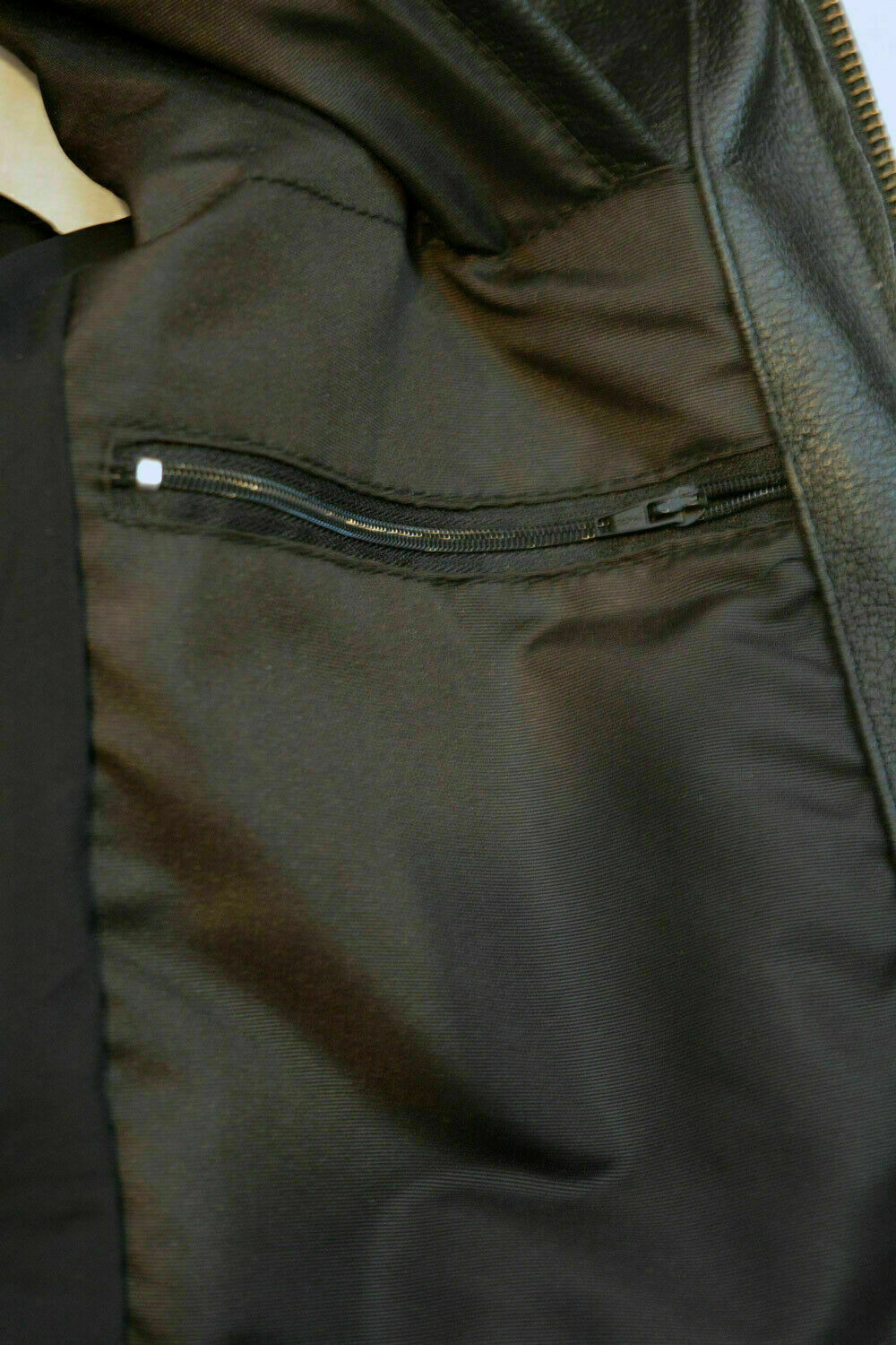 Spine Spark Stylish Biker Leather Vest Two Concealed Gun Pockets